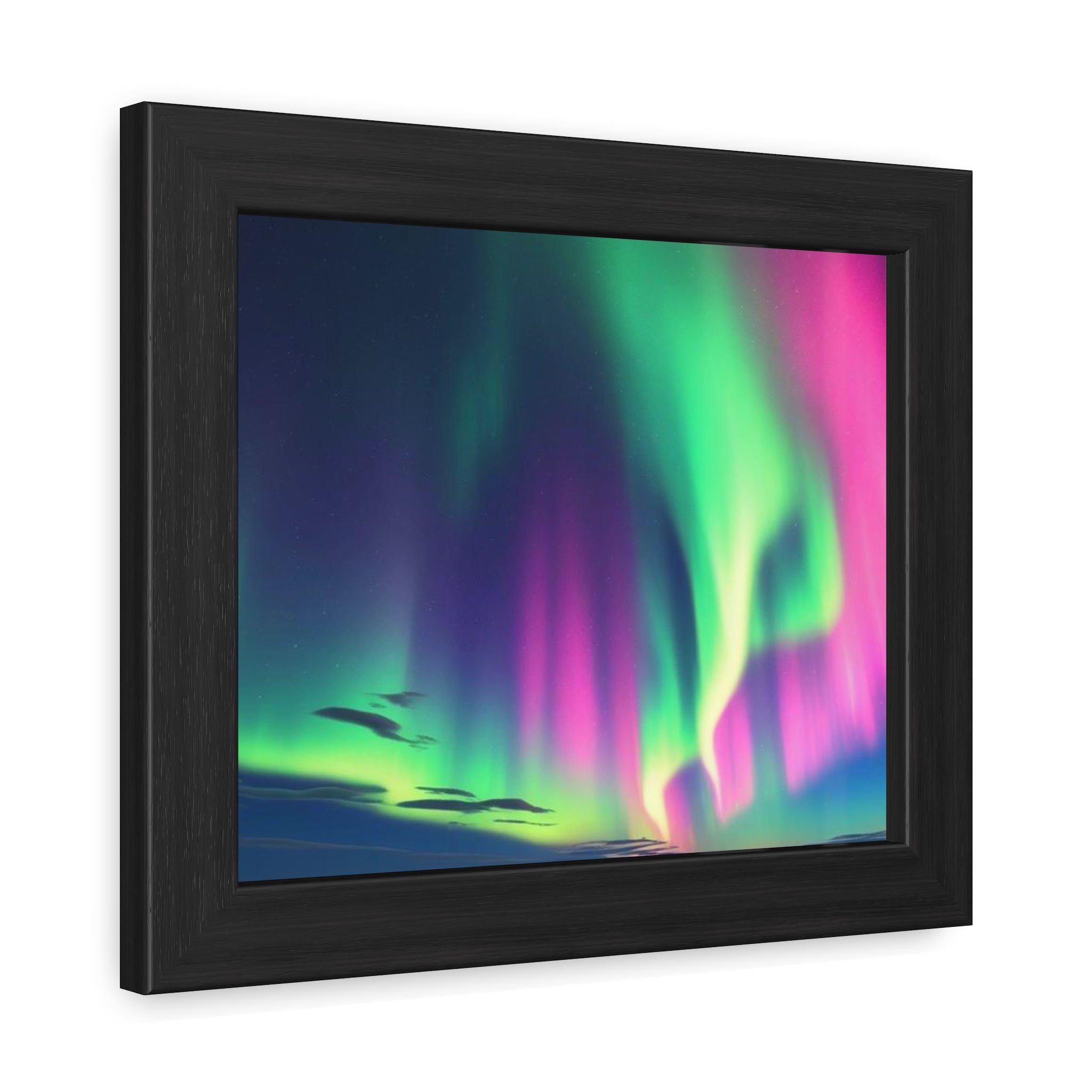 Stunning Northern Lights Framed Poster