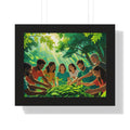 Framed Nature Poster, Environmental Gift