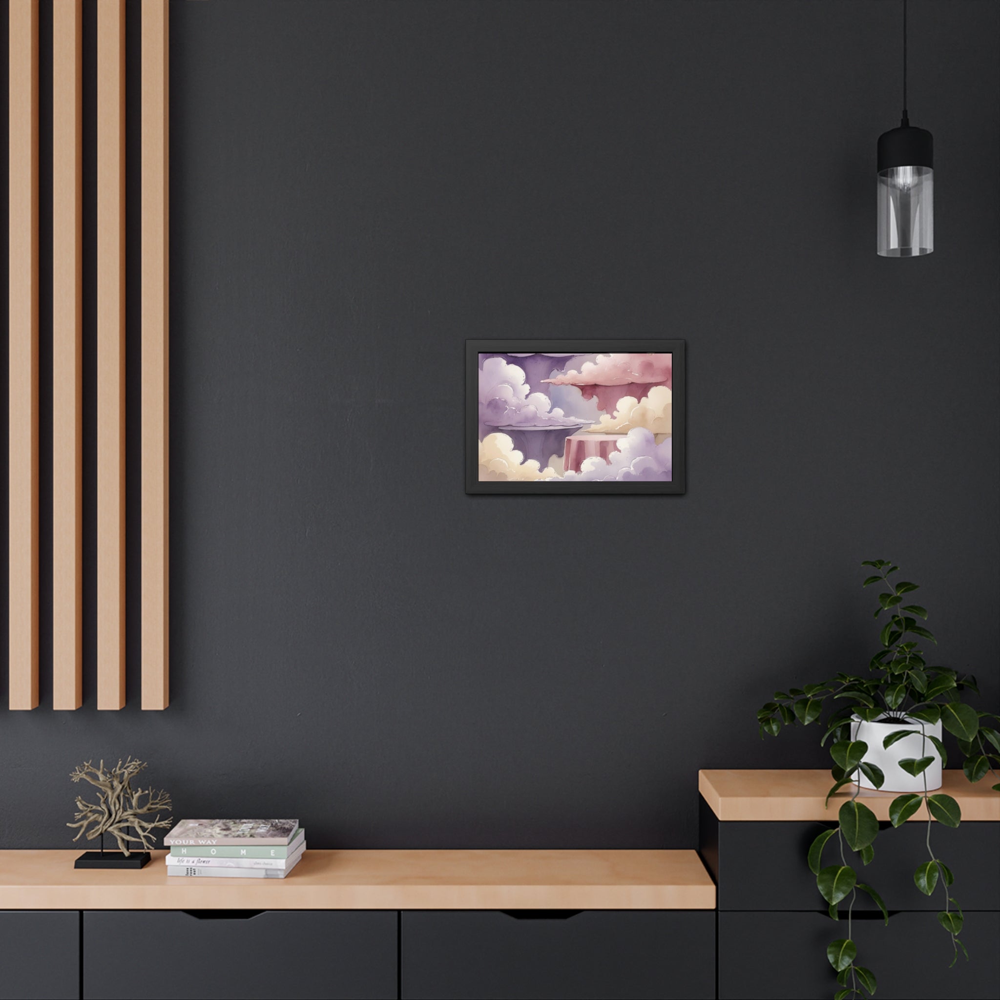 Dreamy Landscape Framed Poster