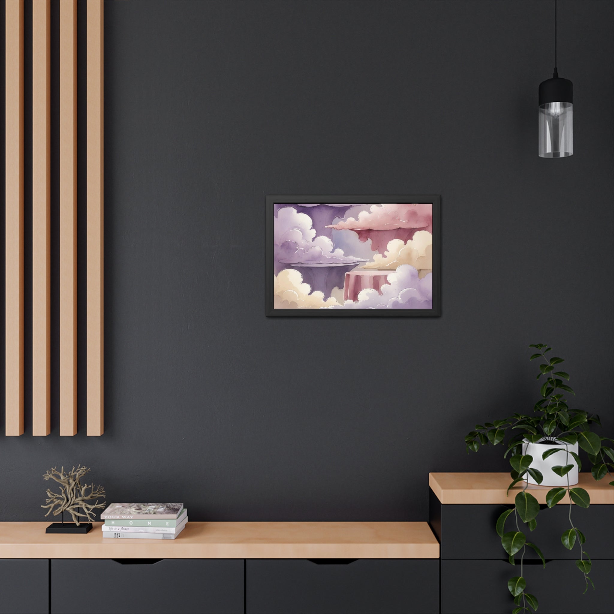 Dreamy Landscape Framed Poster