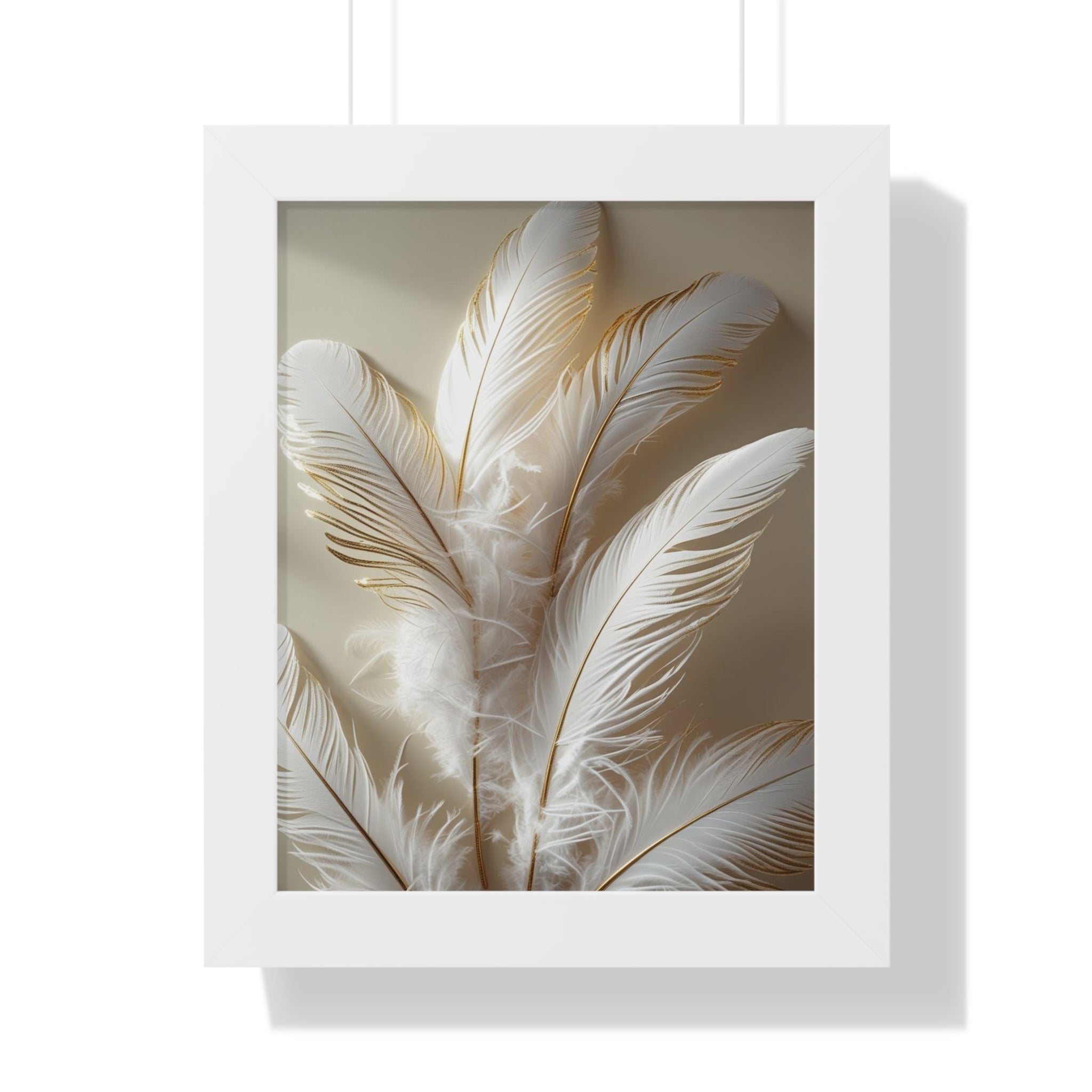 Elegant Framed Vertical Poster