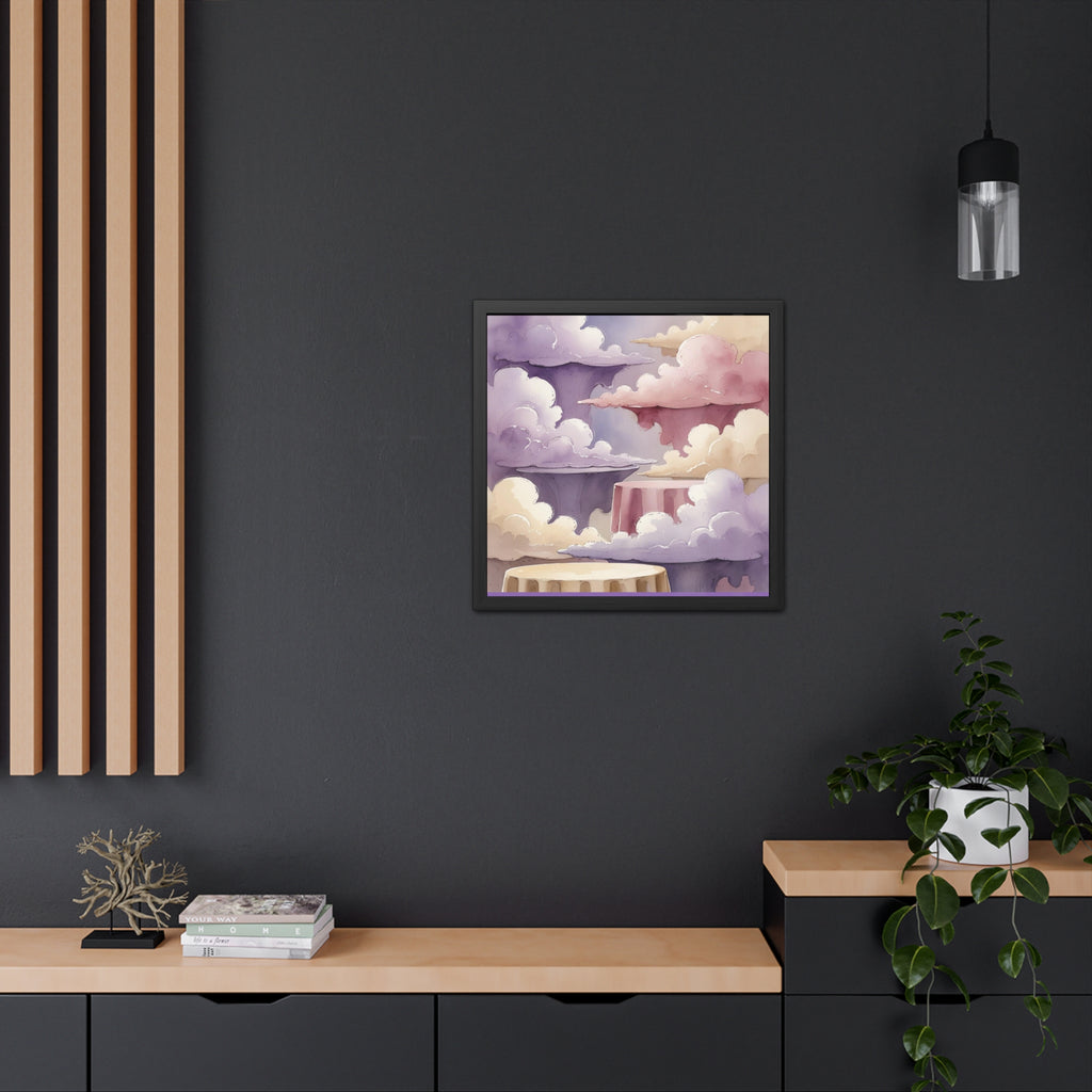 Dreamy Landscape Framed Poster