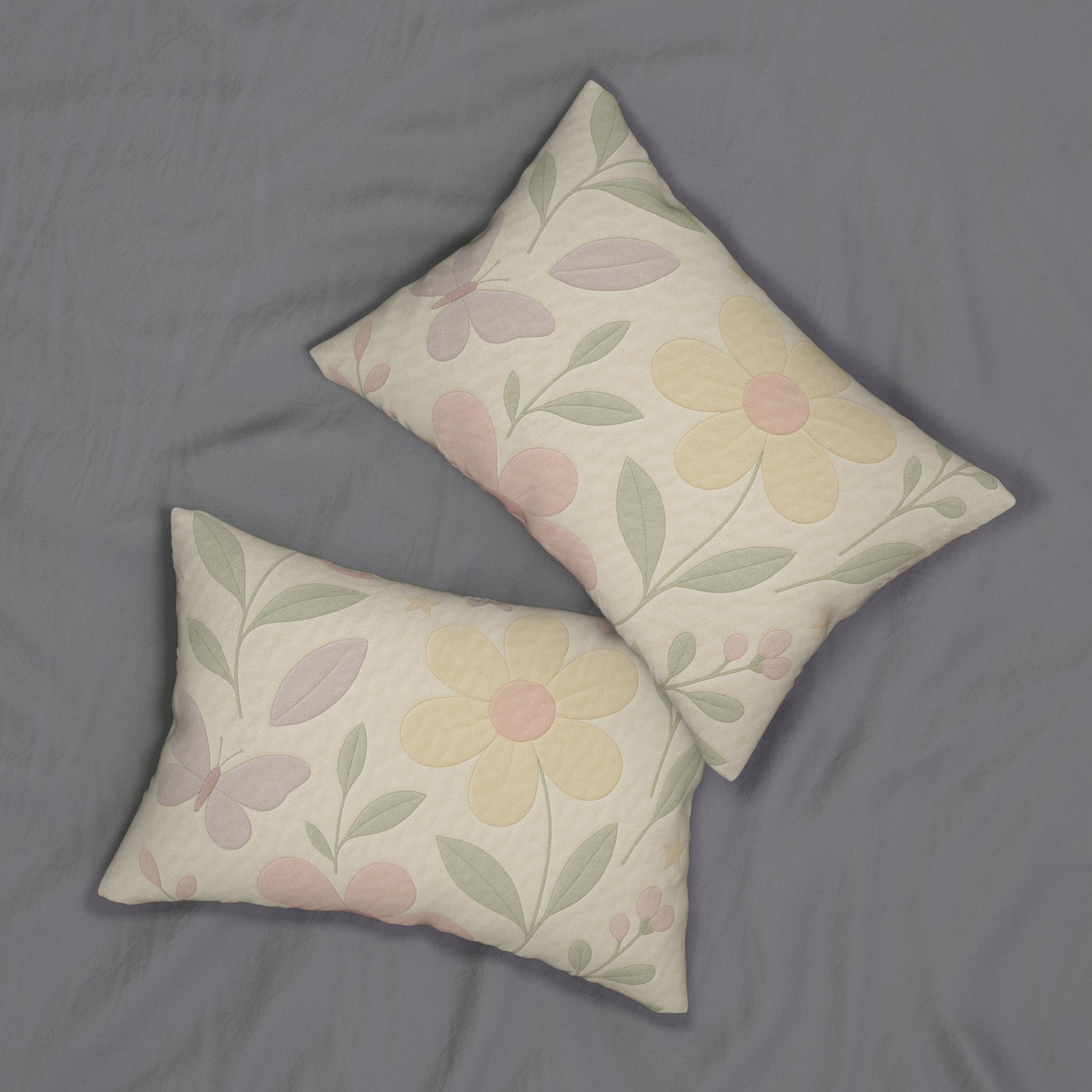 Striped Lumbar Pillow