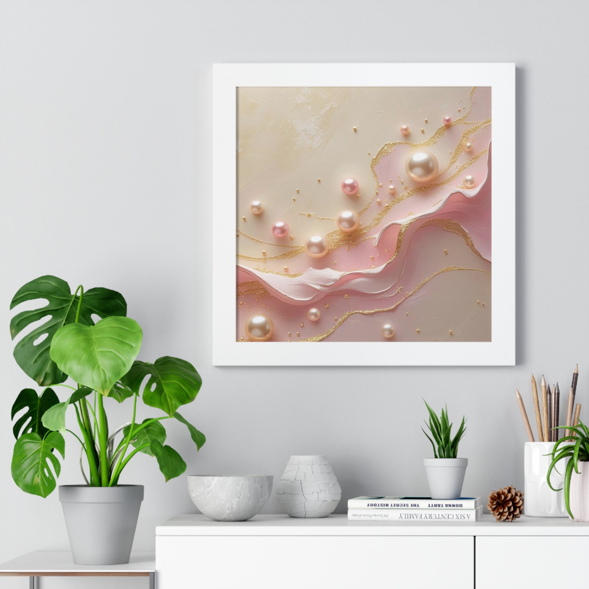 Elegant Framed Art Print