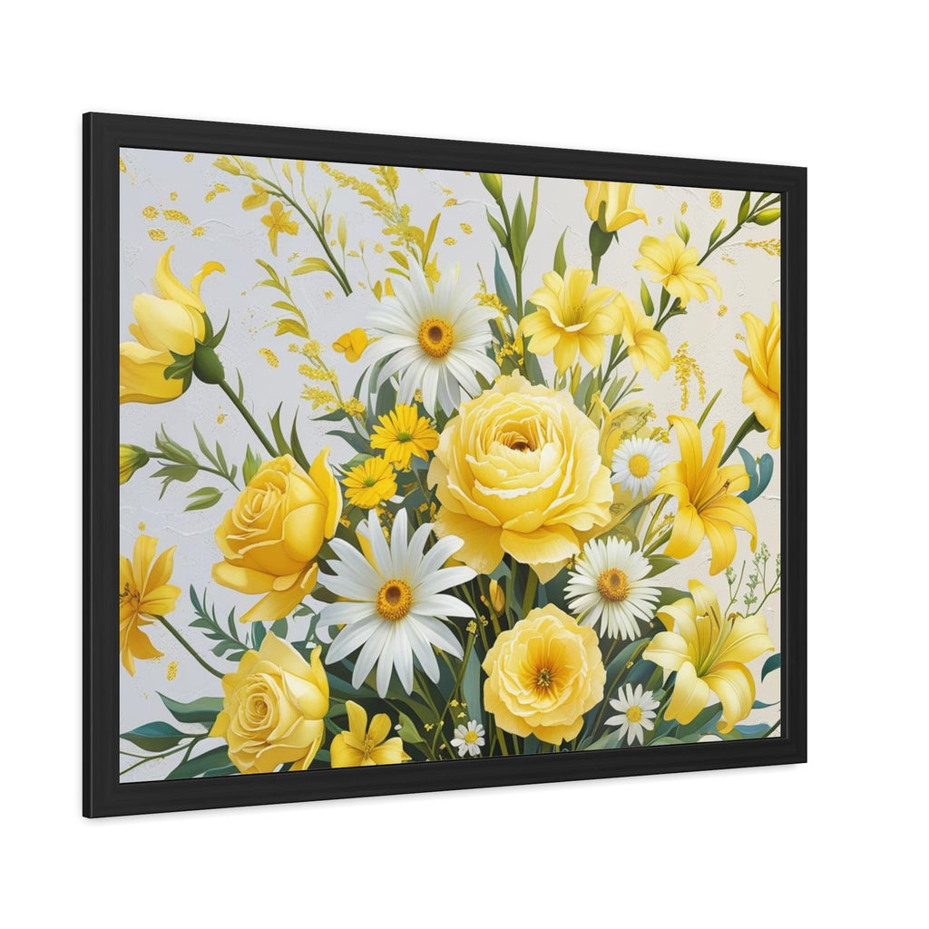 Floral Framed Poster