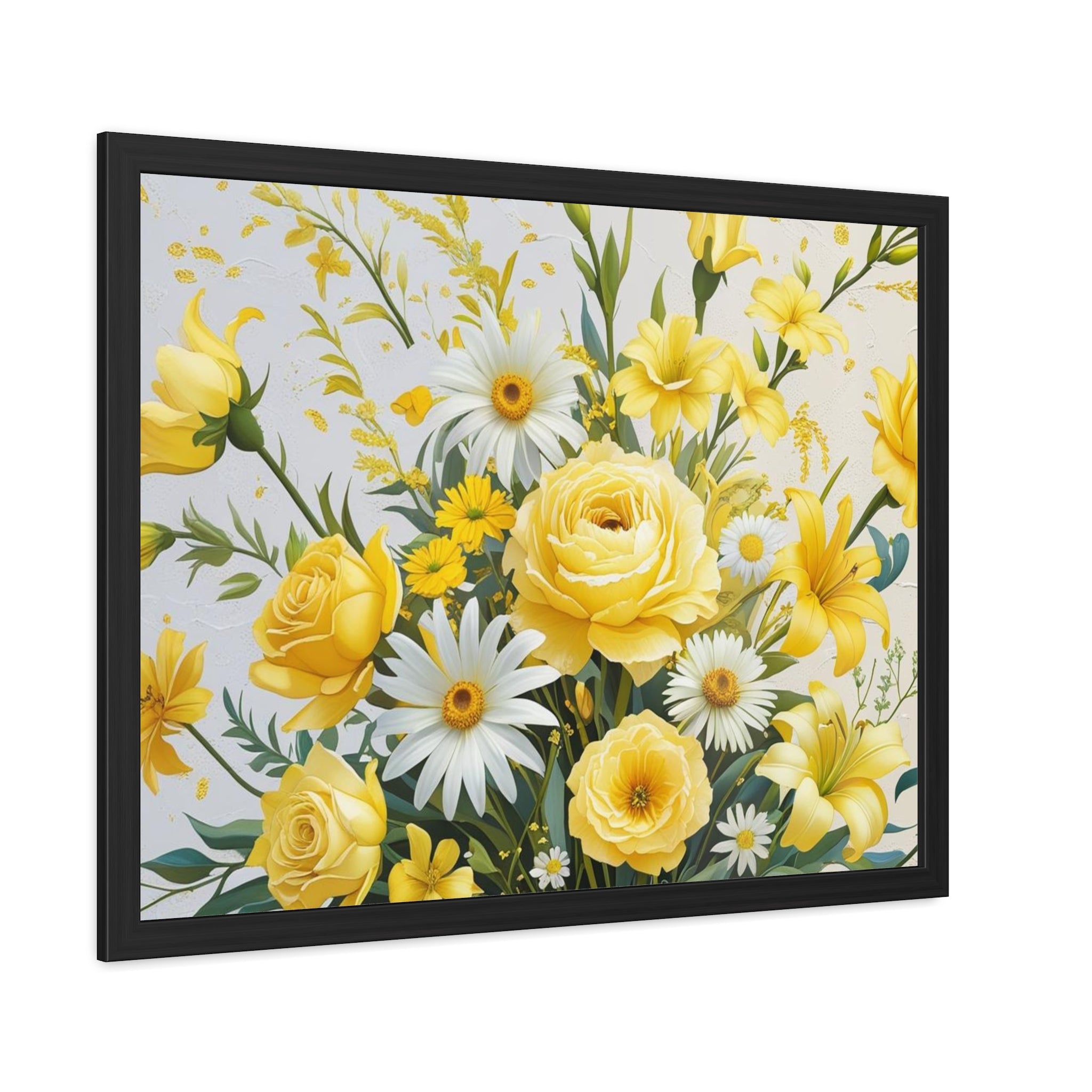 Floral Framed Poster