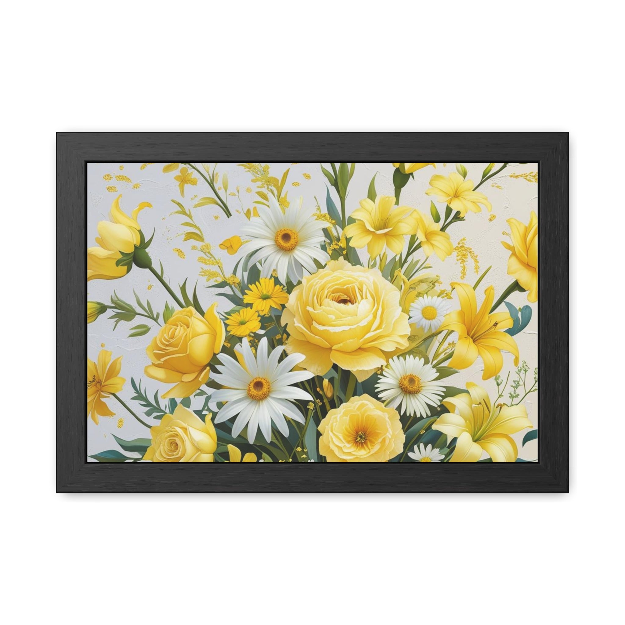Floral Framed Poster