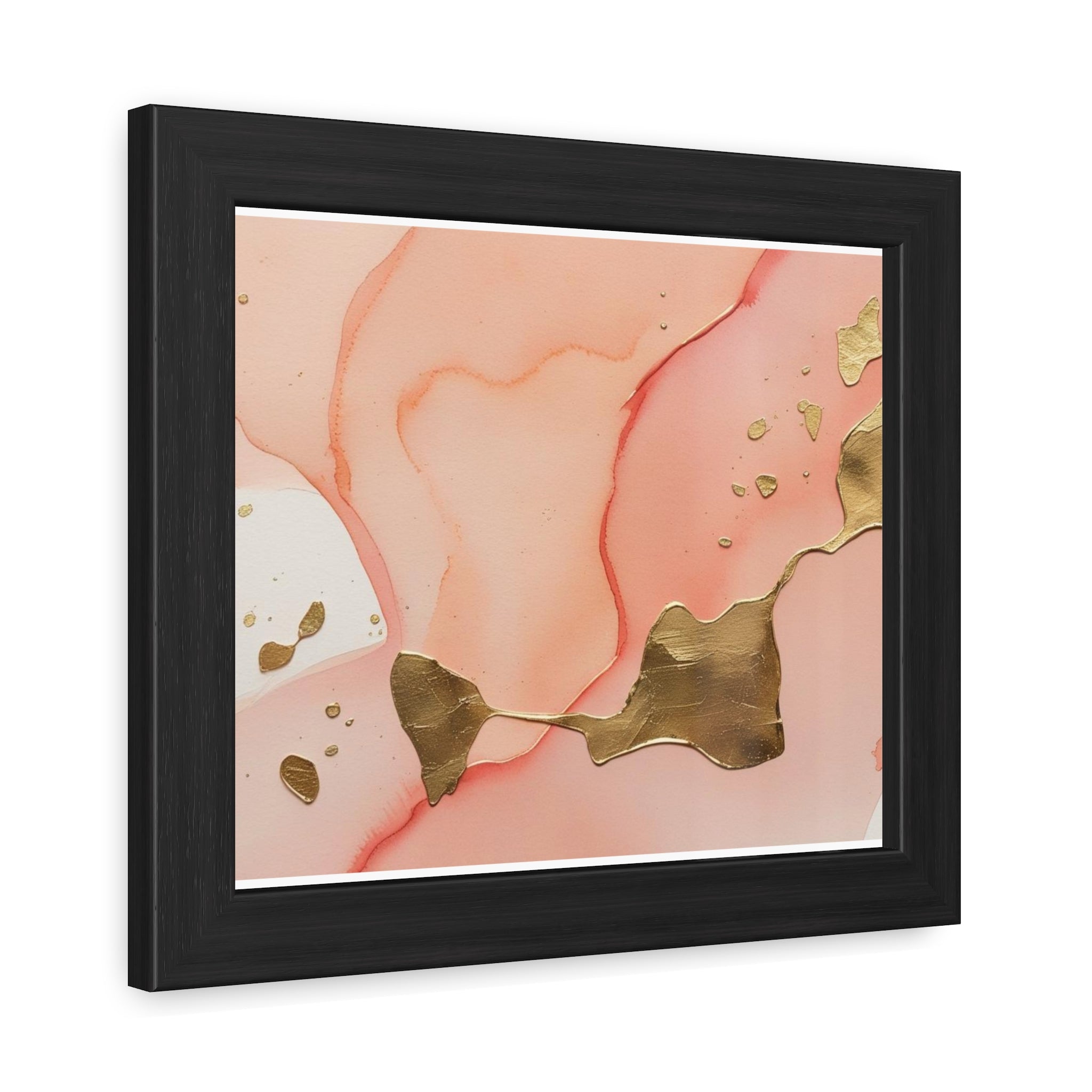 Elegant Abstract Art Framed Poster
