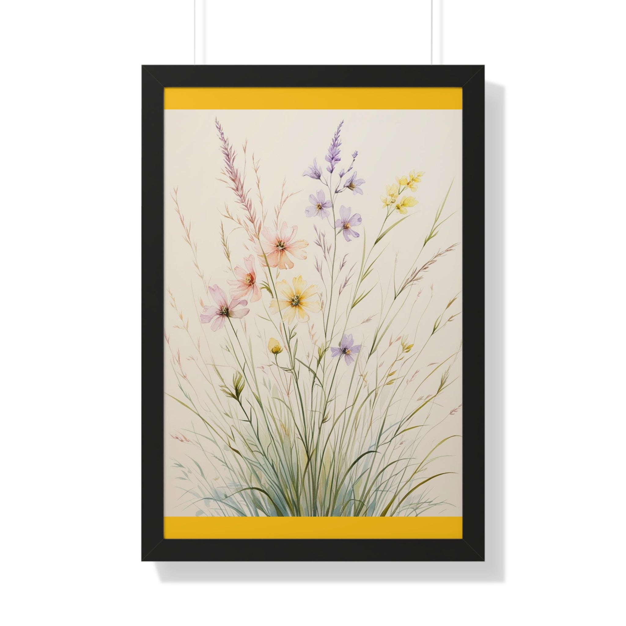 Framed Floral Art Print