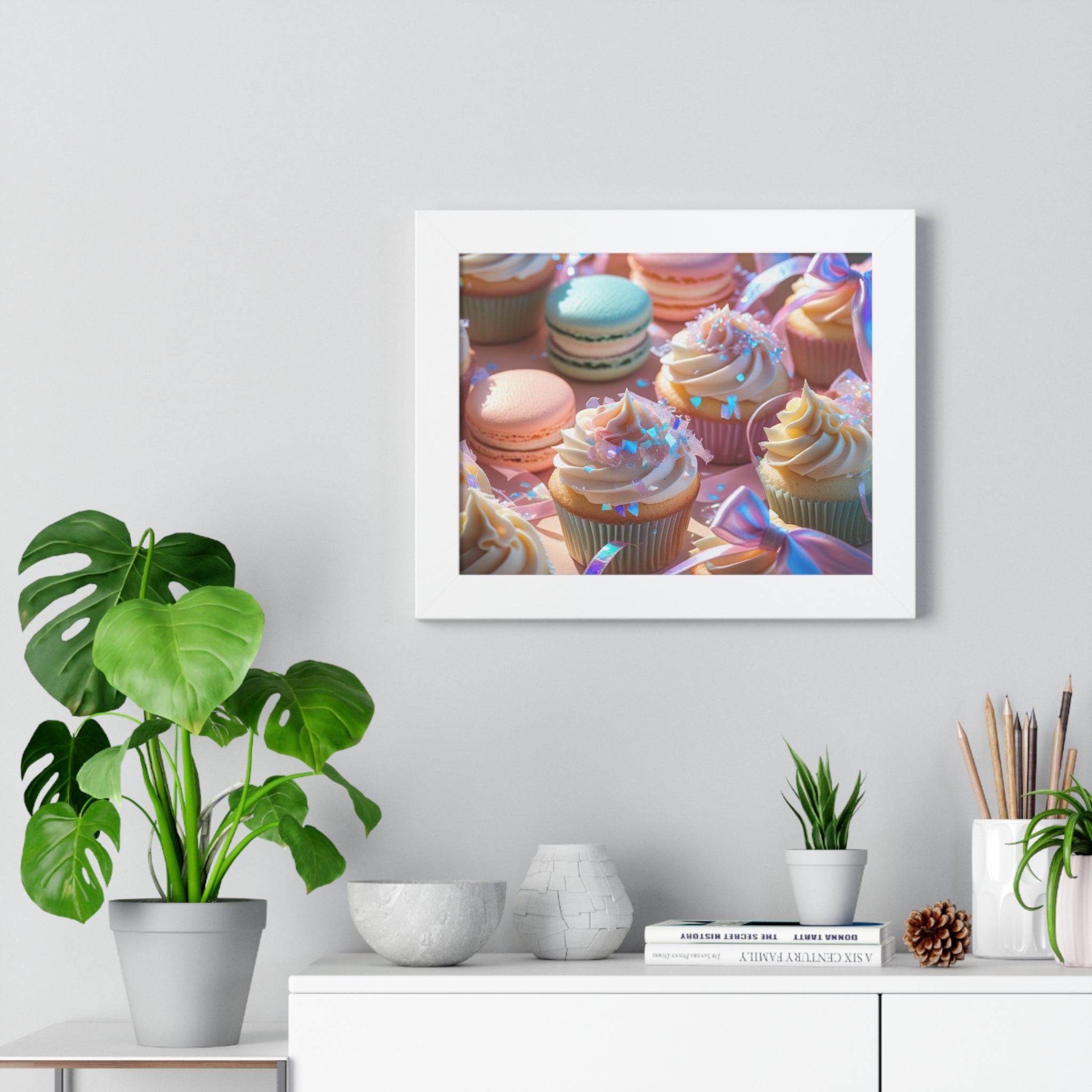 Sweet Treats Framed Poster,  Birthday Gift, Celebration Decor