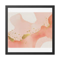 Elegant Abstract Wall Art Print, Framed Poster