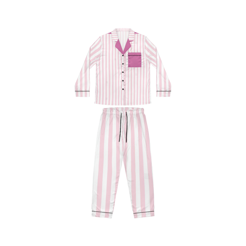 Women's Satin Pajamas (AOP)