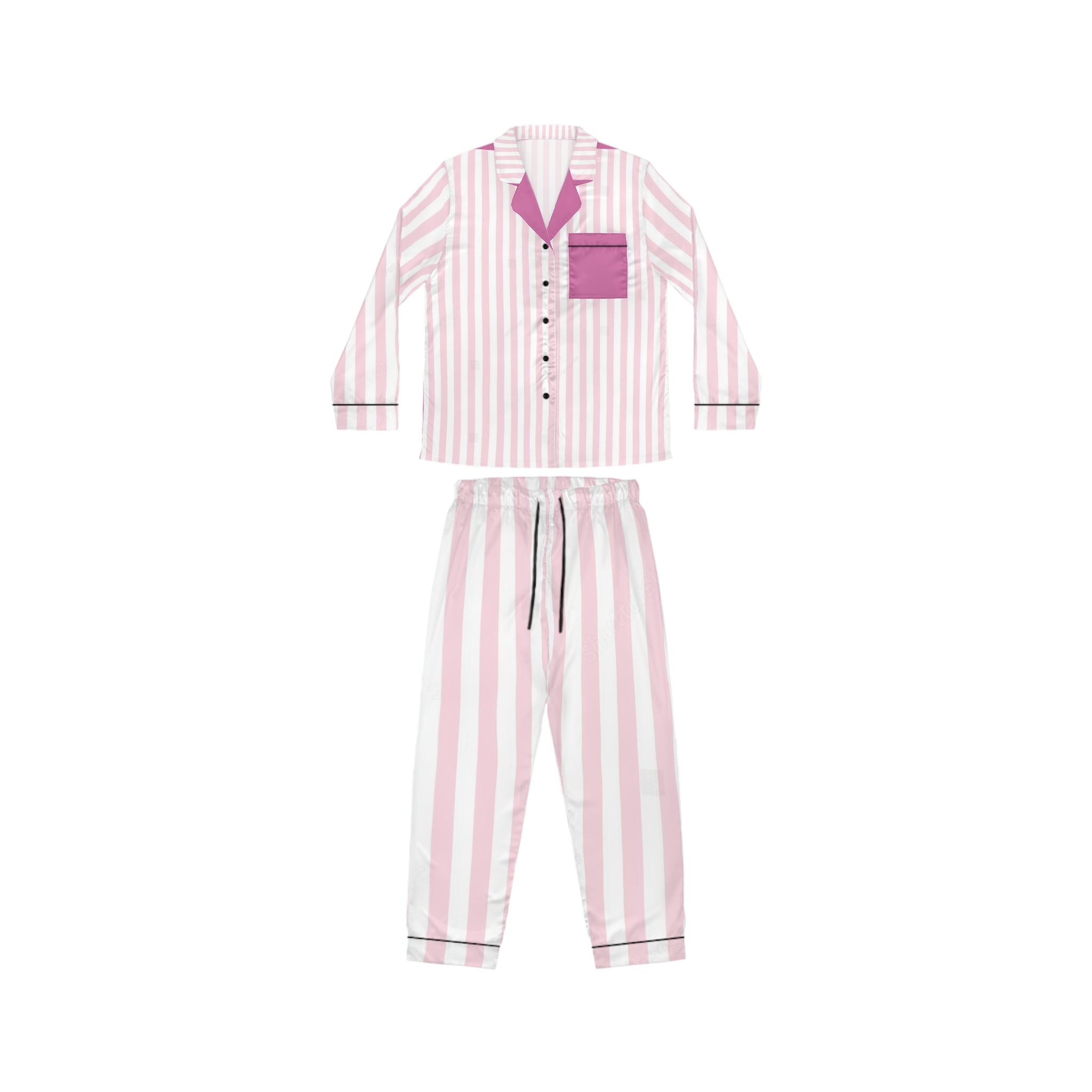 Women's Satin Pajamas (AOP)