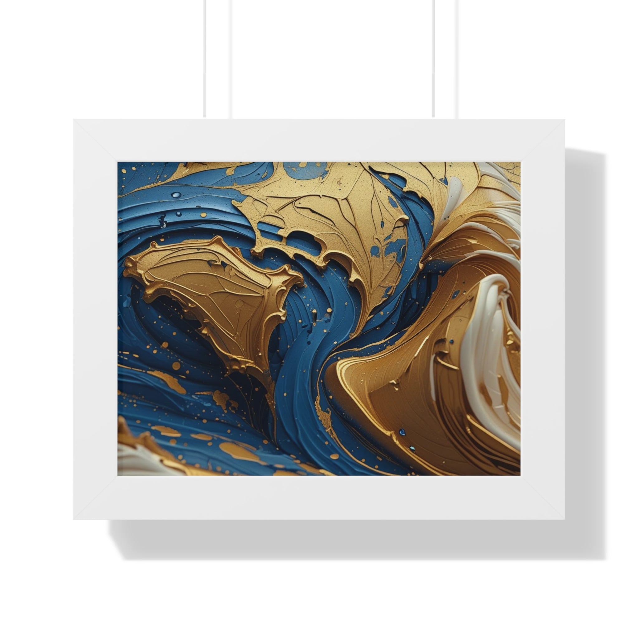 Elegant Abstract Framed Poster, Home Decor, Wall Art, Living Room Decoration, Unique Gift, Modern Artwork
