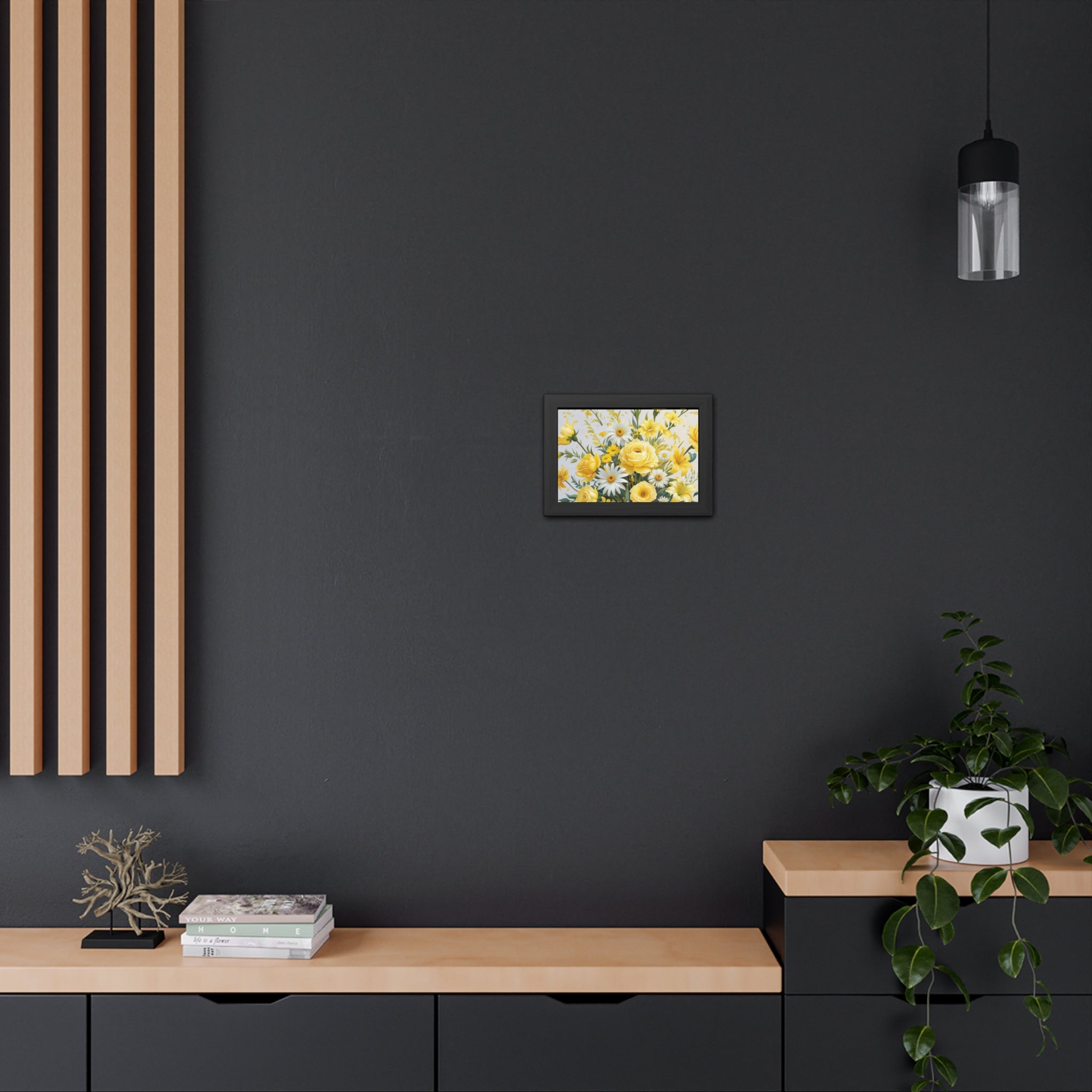 Floral Framed Poster