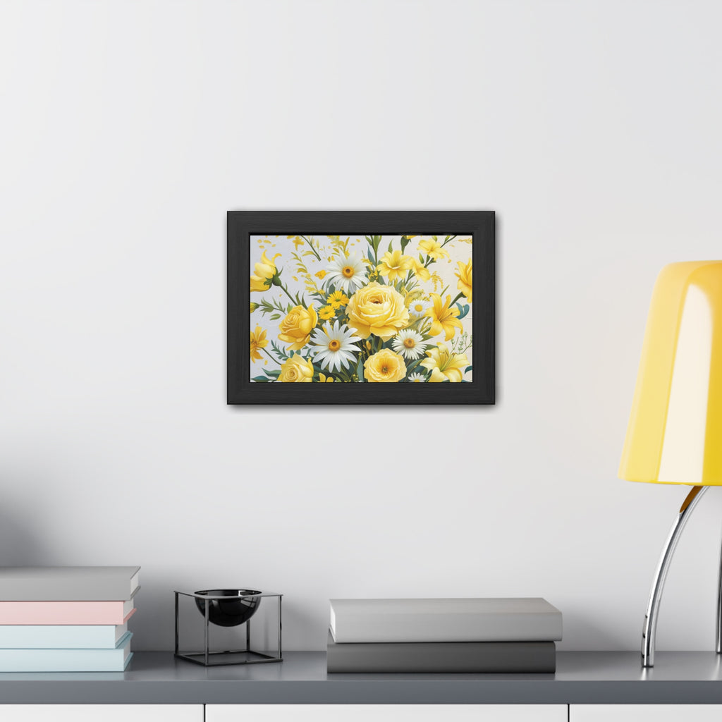 Floral Framed Poster