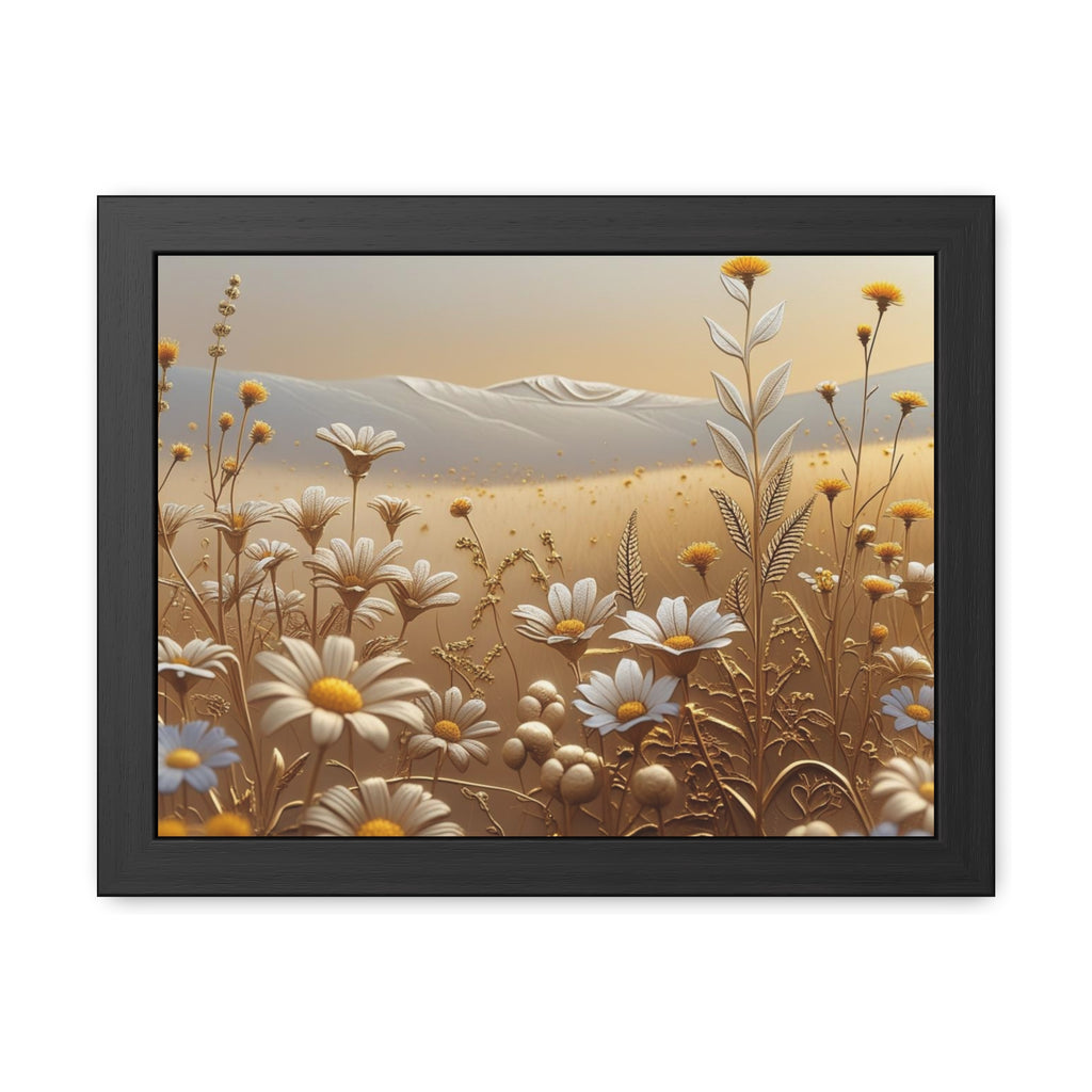 Framed Floral Wall Art, Modern Living Room Decorations