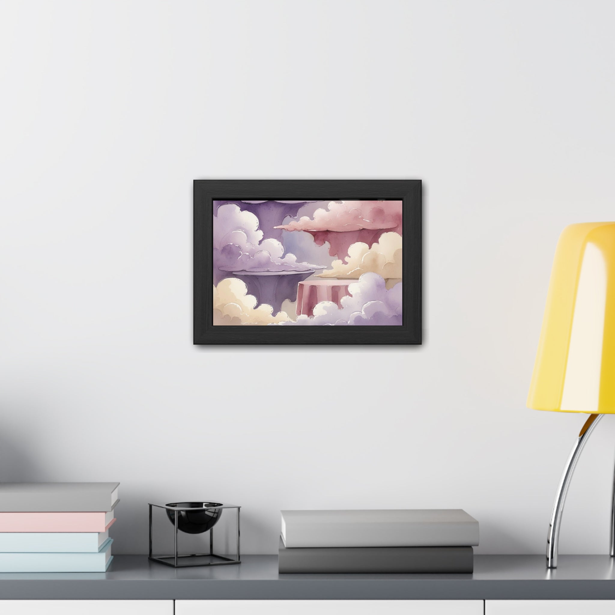 Dreamy Landscape Framed Poster