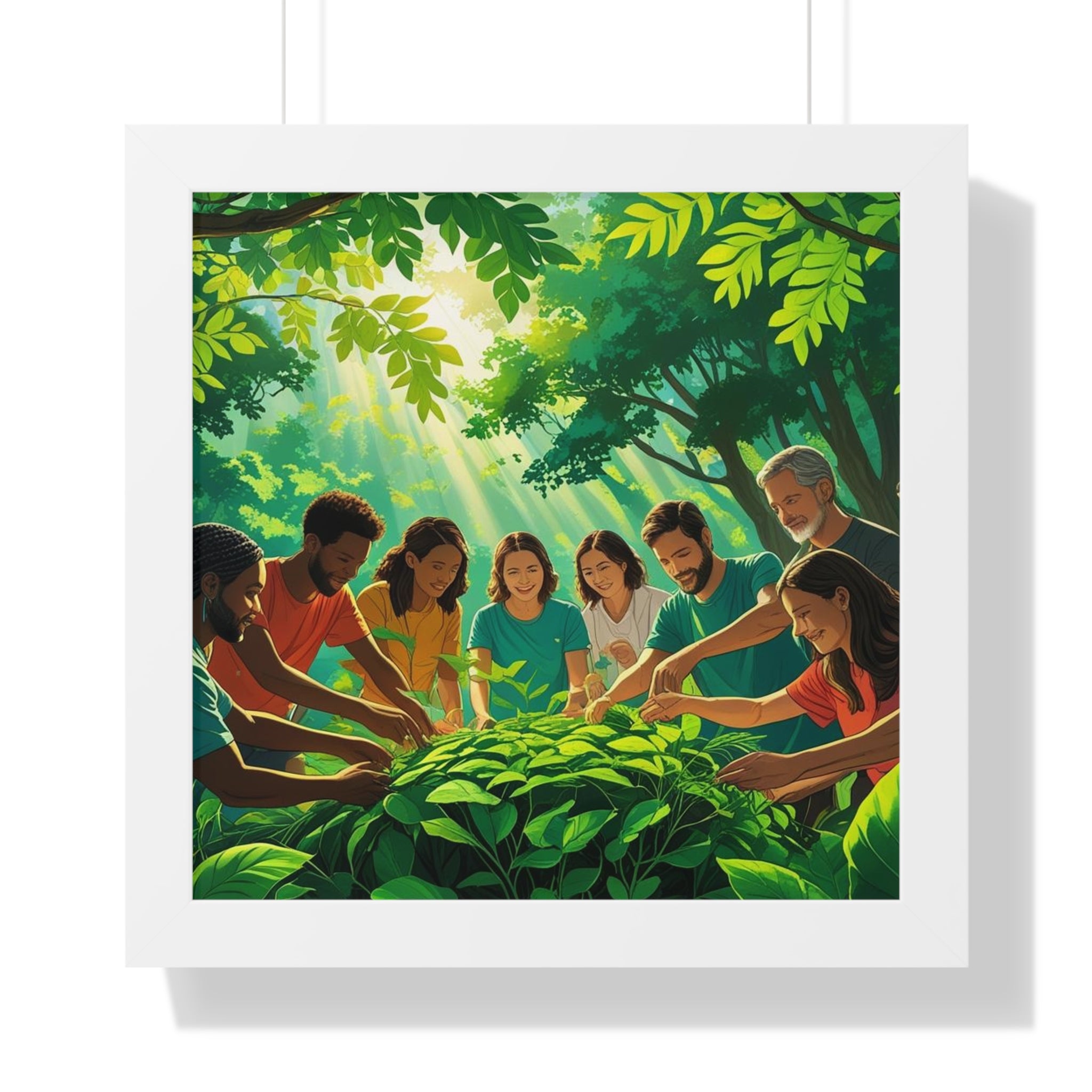 Framed Nature Poster, Environmental Gift