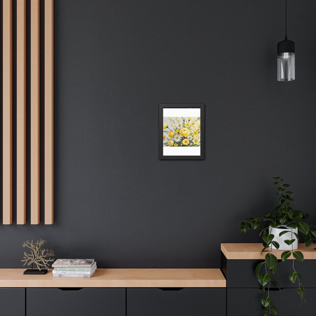 Floral Framed Poster