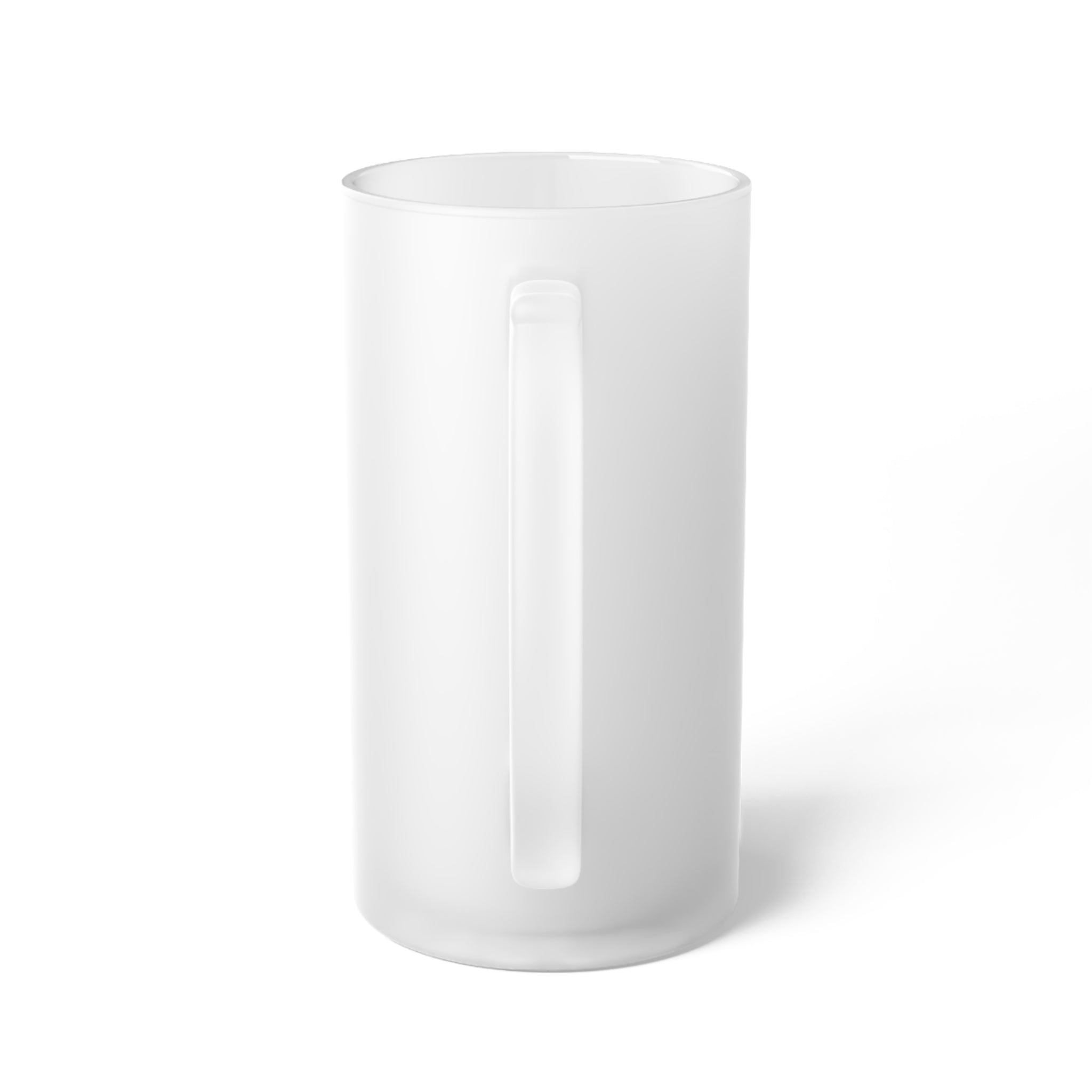 Beer Mug Gift for Beer Lovers - Frosted Glass Design
